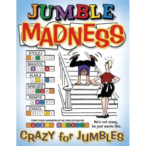 Jumble(r) Madness: Crazy for Jumbles(r) - Paperback