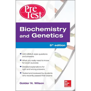 Biochemistry and Genetics Pretest Self-Assessment and Review 5/E - Paperback