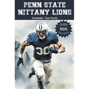 Penn State Nittany Lions Football Fun Facts - Paperback