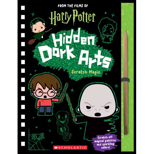Harry Potter: Hidden Dark Arts: Scratch Magic - Hardcover