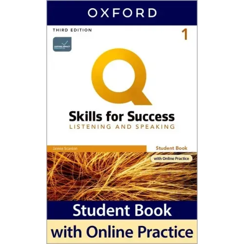 Q3e 1 Listening and Speaking Student Book and IQ Online Pack - Paperback