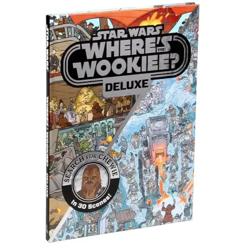 Star Wars: Where's the Wookiee? Deluxe: Search for Chewie in 30 Scenes! - Hardcover