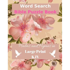Word Search Bible Puzzle: Psalms and Hymns in Large Print - Paperback