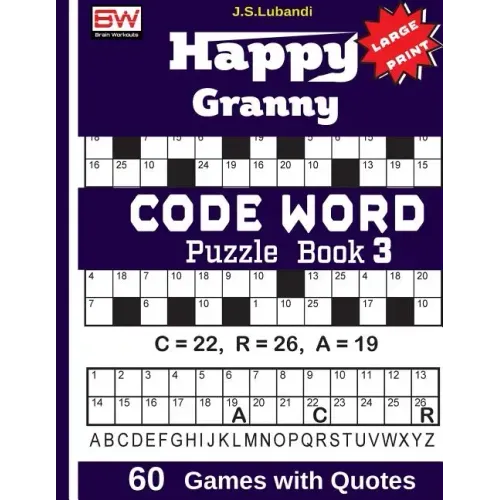 Happy Granny (CODE WORD) Puzzle Book