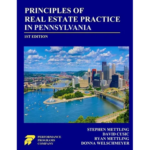 Principles of Real Estate Practice in Pennsylvania - Paperback