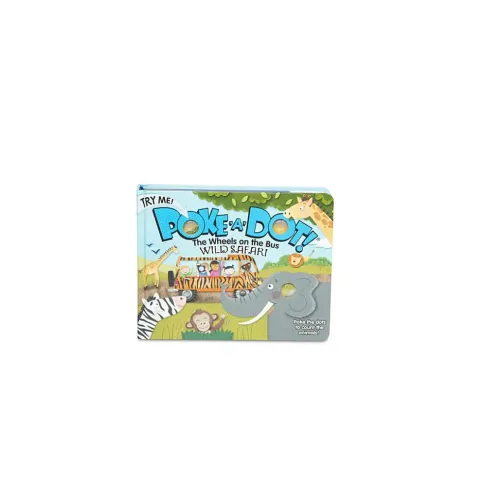 Poke-A-Dot: Wheels on the Bus - Board Book