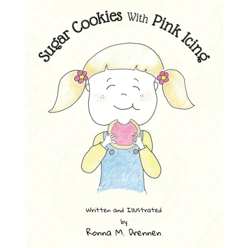 Sugar Cookies With Pink Icing - Paperback