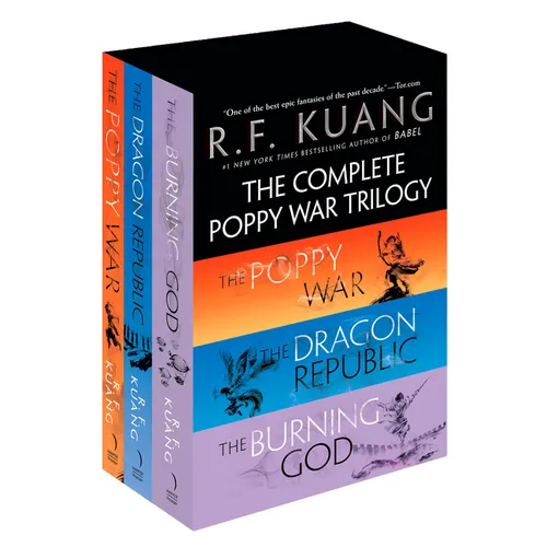 The Complete Poppy War Trilogy Boxed Set: The Poppy War / The Dragon Republic / The Burning God - Paperback