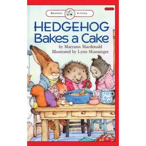 Hedgehog Bakes a Cake: Level 2 - Hardcover