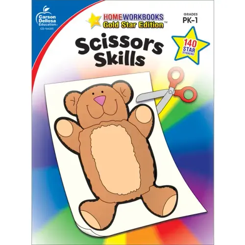 Scissors Skills, Grades Pk - 1: Gold Star Edition Volume 17 - Paperback