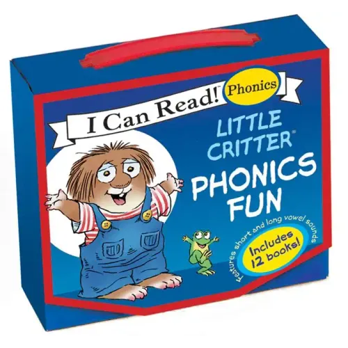 Little Critter 12-Book Phonics Fun!: A Box of 12 Mini-Books Featuring Short and Long Vowel Sounds - Boxed Set