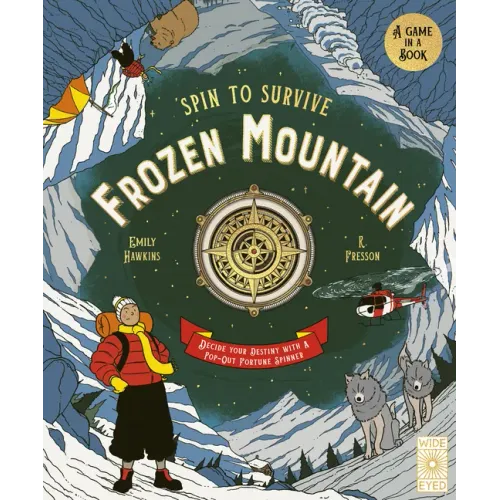 Spin to Survive: Frozen Mountain: Decide Your Destiny with a Pop-Out Fortune Spinner - Hardcover
