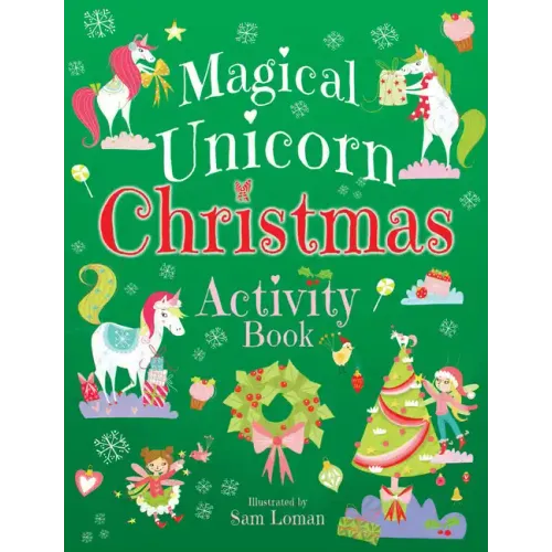 Magical Unicorn Christmas Activity Book - Paperback