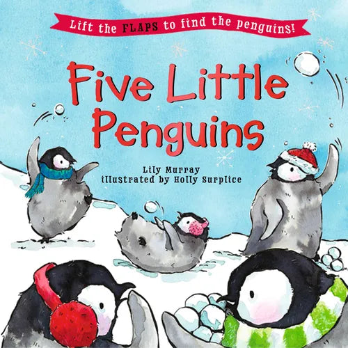 Five Little Penguins - Board Book