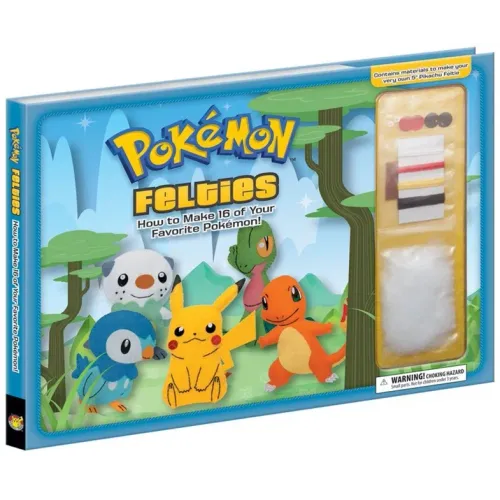 Pokemon Felties: How to Make 16 of Your Favorite Pokemon - Hardcover