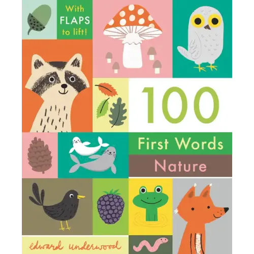 100 First Words: Nature: With Flaps to Lift - Board Book