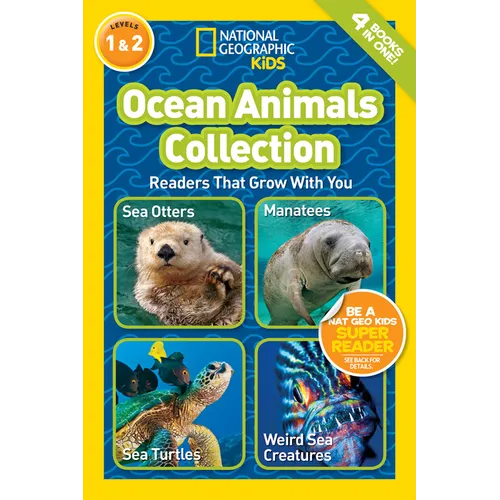 Ocean Animals Collection (National Geographic Kids Readers, Levels 1 & 2): Readers That Grow with You - Paperback