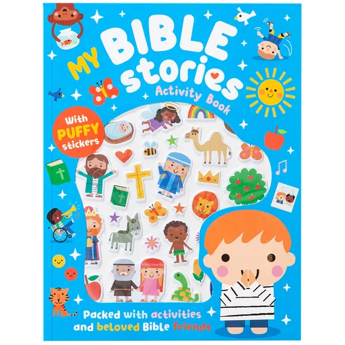My Bible Stories Activity Book (Blue) - Paperback