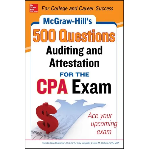 McGraw-Hill Education 500 Auditing and Attestation Questions for the CPA Exam - Paperback