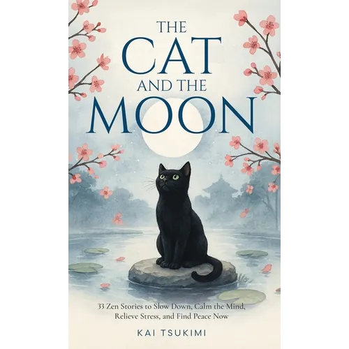 The Cat and The Moon - 33 Zen Stories: Slow Down, Calm the Mind, Relieve Stress, and Find Peace Now - Includes Reflections for Beginners - Hardcover
