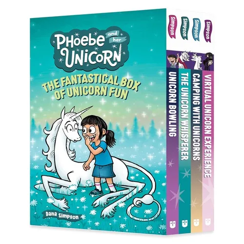 The Fantastical Box of Unicorn Fun: Phoebe and Her Unicorn Box Set Volume 9-12 - Paperback