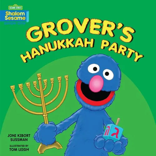 Grover's Hanukkah Party - Board Book