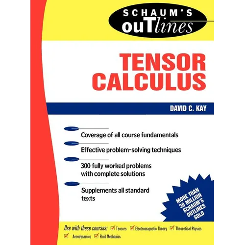 Schaum's Outline of Tensor Calculus - Paperback