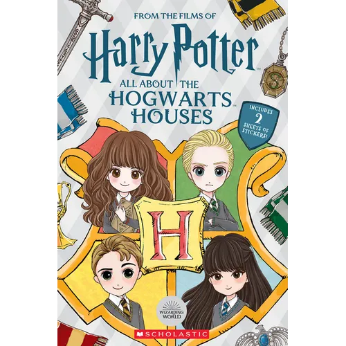All about the Hogwarts Houses (Harry Potter) - Paperback