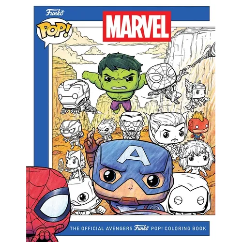 Marvel: The Official Avengers Funko Pop! Coloring Book - Paperback