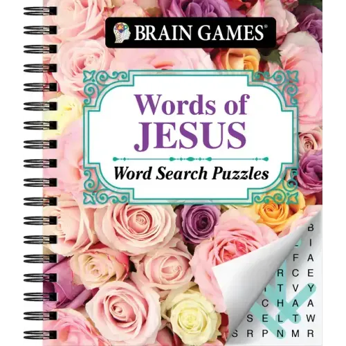 Brain Games - Words of Jesus Word Search Puzzles - Spiral