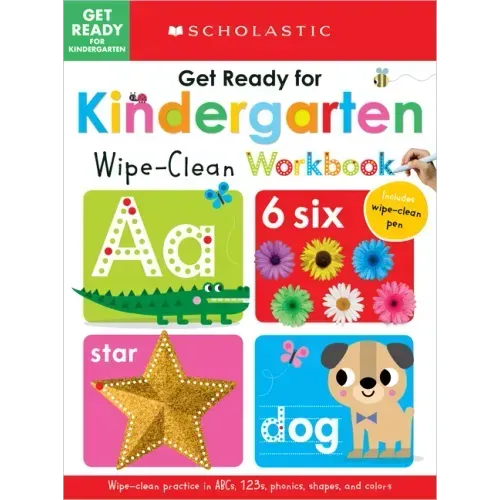 Get Ready for Kindergarten Wipe-Clean Workbook: Scholastic Early Learners (Wipe Clean) - Paperback
