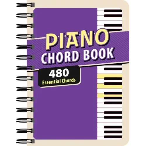 Piano Chord Book: 480 Essential Chords - Spiral