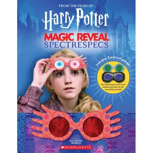Magic Reveal Spectrespecs: Hidden Pictures in the Wizarding World (Harry Potter) - Paperback