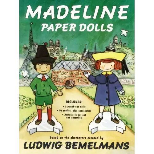 Madeline Paper Dolls - Paperback