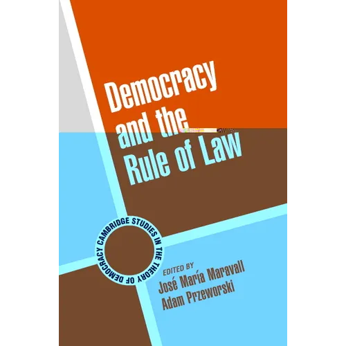Democracy and the Rule of Law - Paperback