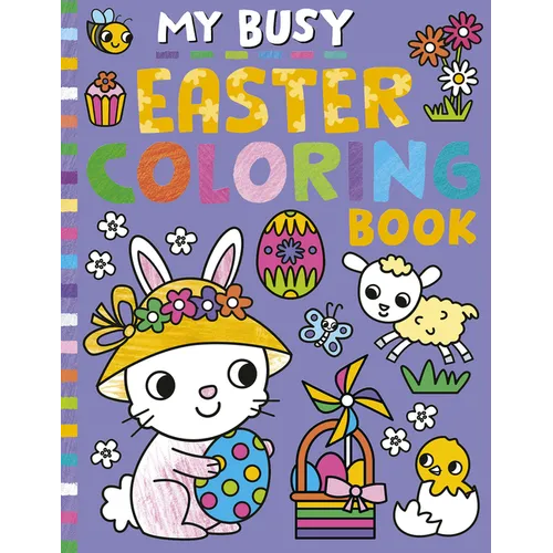 My Busy Easter Coloring Book - Paperback
