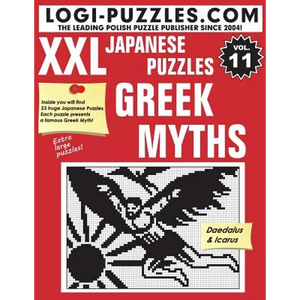 XXL Japanese Puzzles: Greek Myths - Paperback