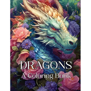 Dragons: A Coloring Book - Paperback