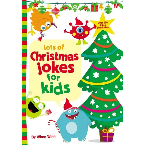 The Lots of Christmas Jokes for Kids: A Funny, Laugh Out Loud Holiday Busy Book for Children with Over 250 Jokes, Riddles, and Puns - Paperback