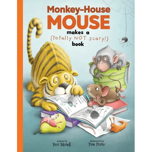 Monkey-House Mouse makes a (totally NOT scary) book - Paperback