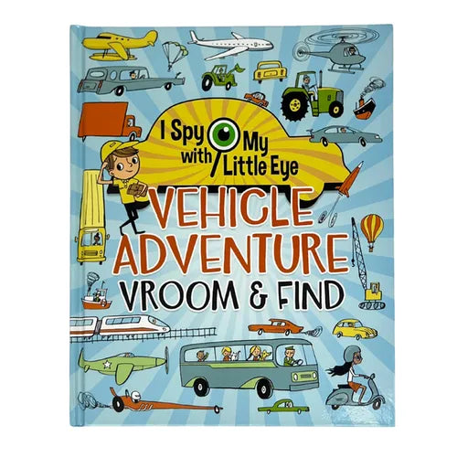 Vehicle Adventure Vroom & Find (I Spy with My Little Eye) - Hardcover