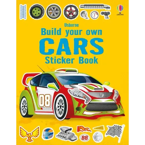 Build Your Own Cars Sticker Book - Paperback
