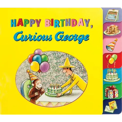 Happy Birthday, Curious George - Board Book