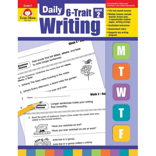 Daily 6-Trait Writing, Grade 2 Teacher Edition - Paperback