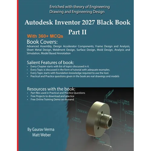 Autodesk Inventor 2027 Black Book Part II - Paperback