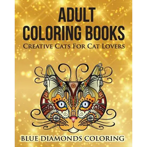 Creative Cats For Cat Lovers: Adult Coloring Book - Paperback