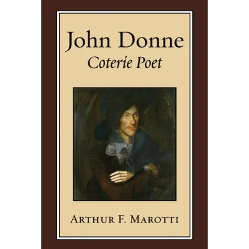 John Donne, Coterie Poet - Paperback