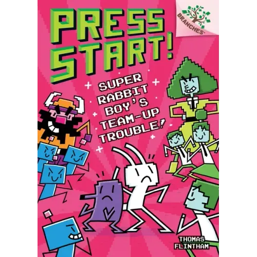Super Rabbit Boy's Team-Up Trouble!: A Branches Book (Press Start! #10): Volume 10 - Hardcover