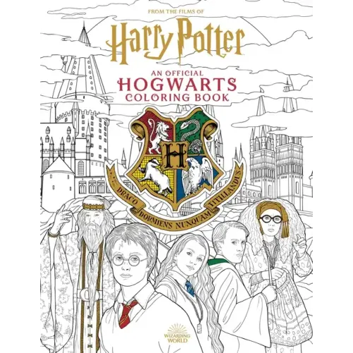 Harry Potter: An Official Hogwarts Coloring Book - Paperback