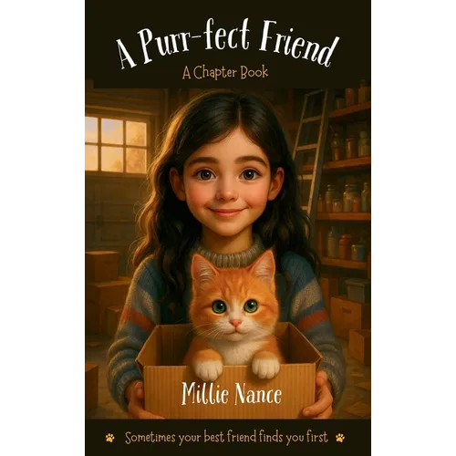 A Purr-fect Friend: A Chapter Book - Hardcover